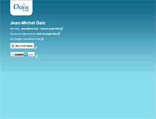 Tablet Screenshot of daix.com